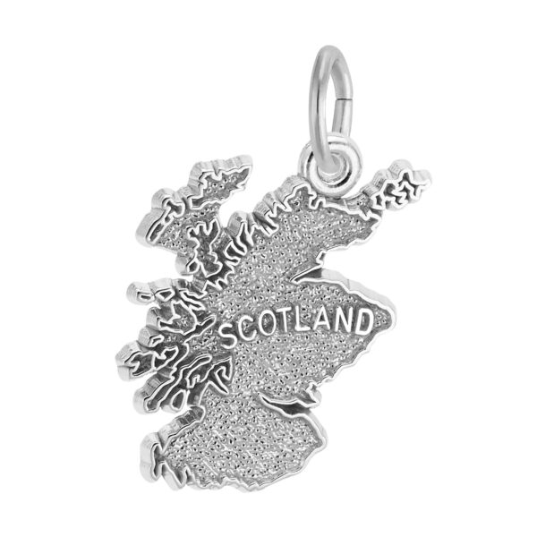 Scotland Map Charm