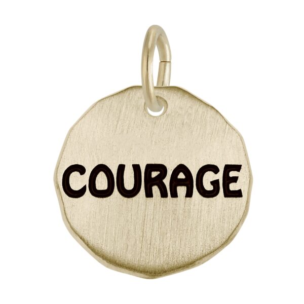 Courage Tag Charm
