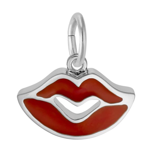 Red Lips Charm