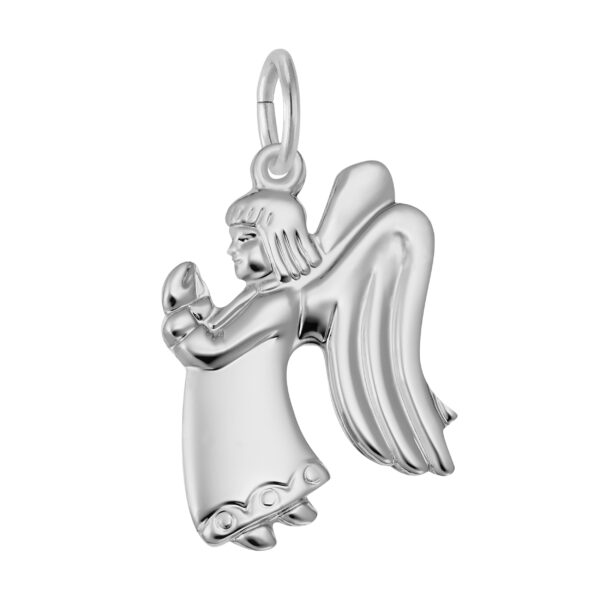 Flat Praying Angel Girl Charm