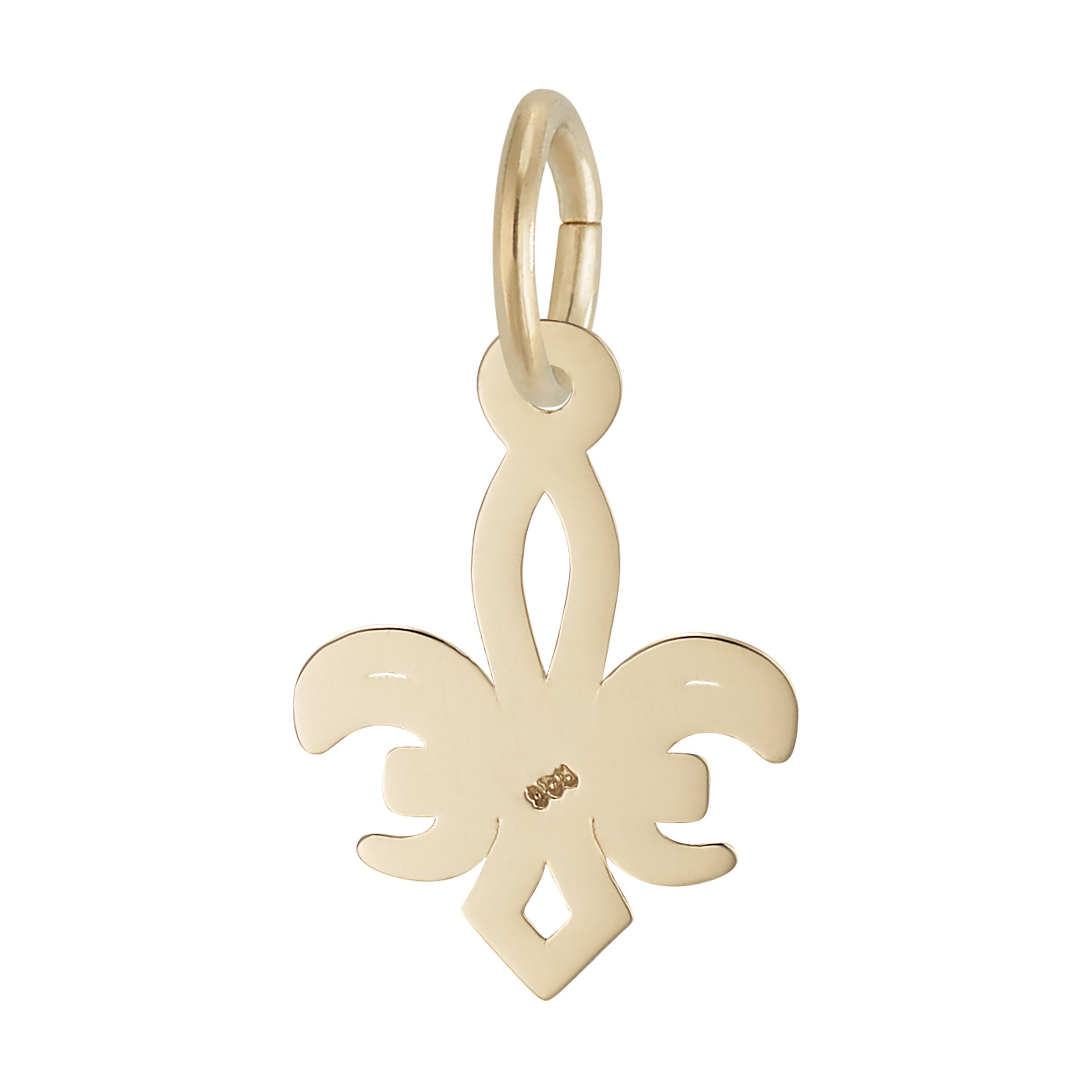 Petite Fleur de Lis Charm - Image 3