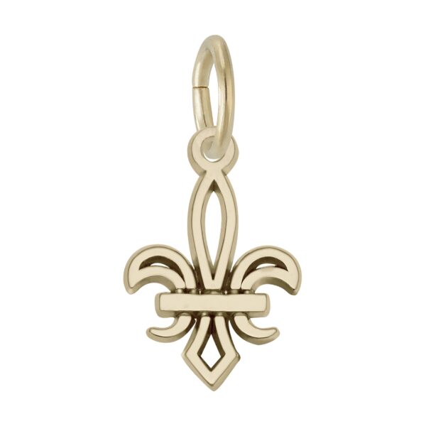 Petite Fleur de Lis Charm