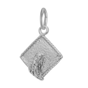 Graduation Cap Accent Charm