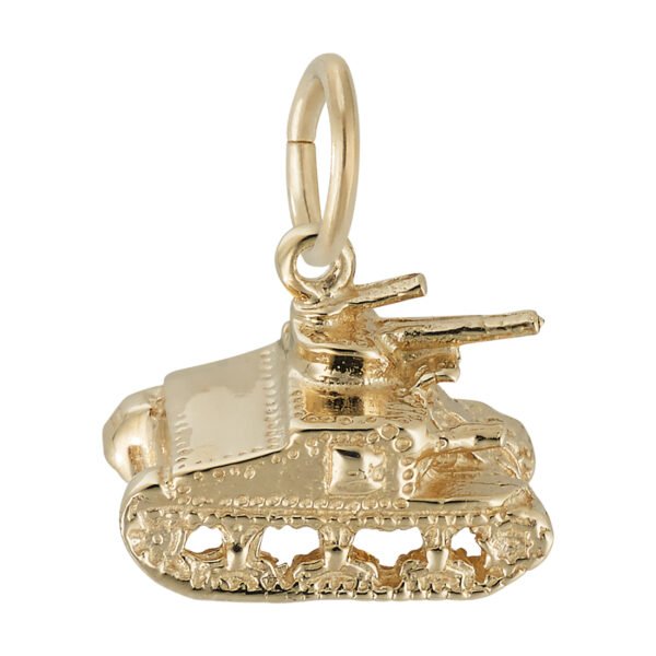 Army Tank Charm