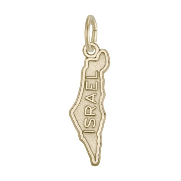 Israel Map Charm