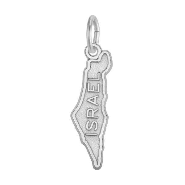 Israel Map Charm