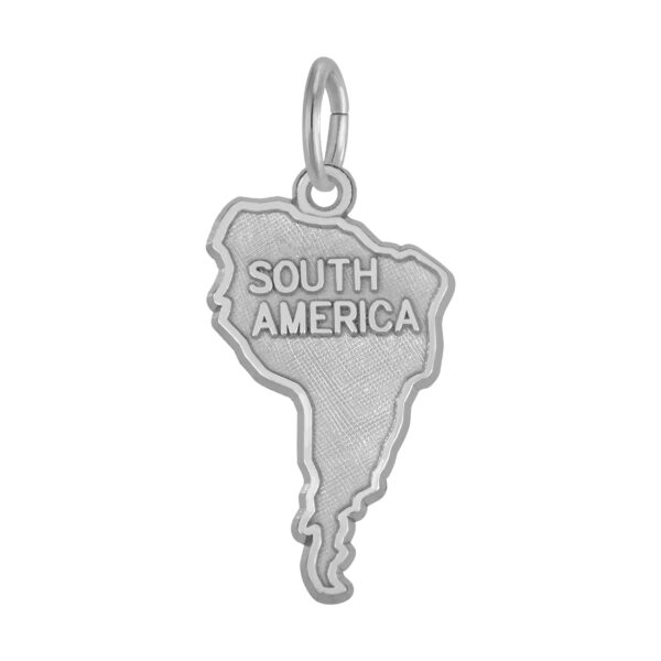 South America Map Charm