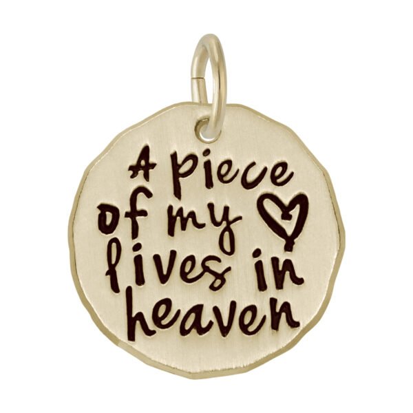 Piece of My Heart Charm