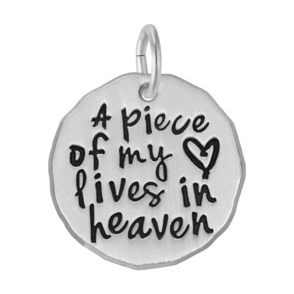 Piece of My Heart Charm