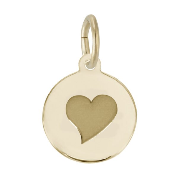Initial Disc Charm-Heart