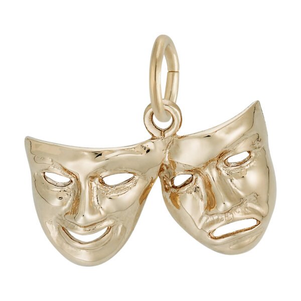Comedy & Tragedy Masks Charm