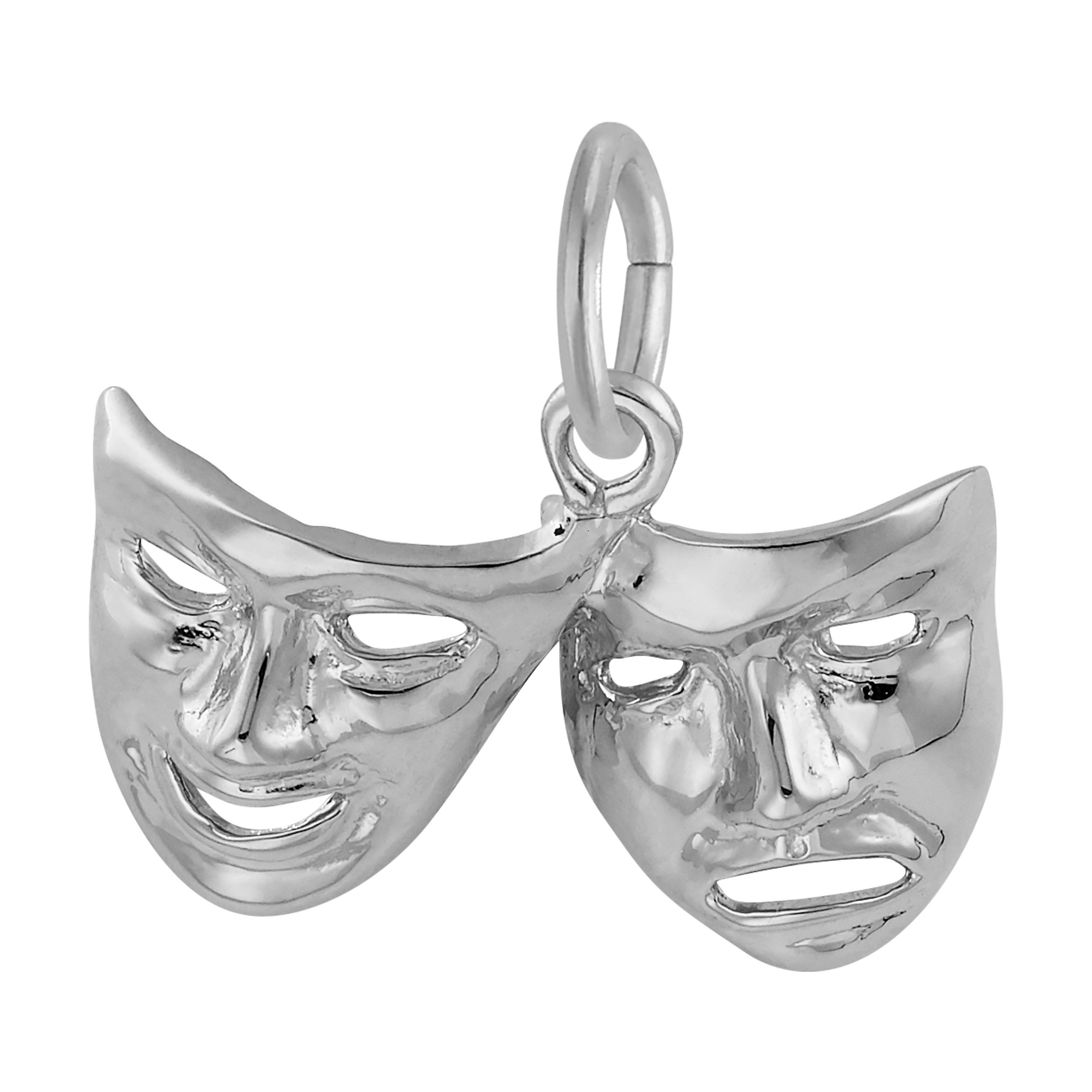 Comedy & Tragedy Masks Charm - Image 4