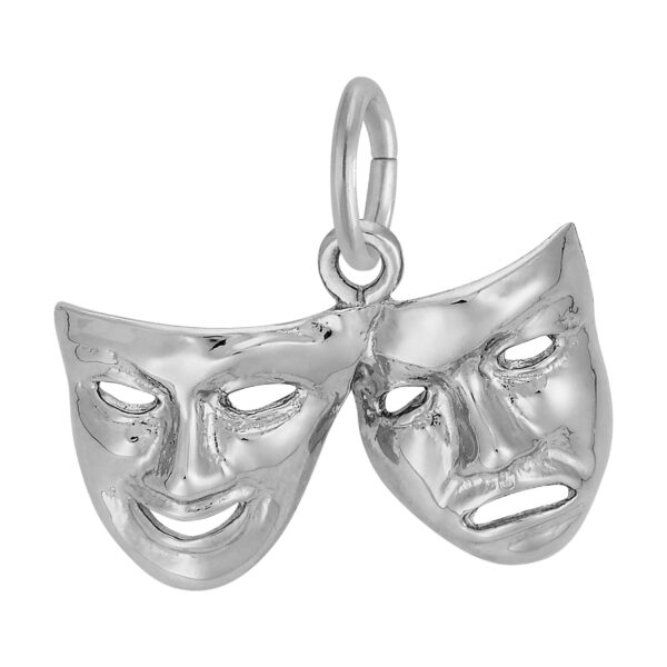 Comedy & Tragedy Masks Charm