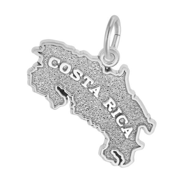 Costa Rica Map Charm