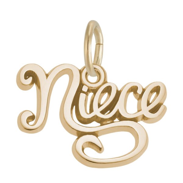 Niece Script Charm