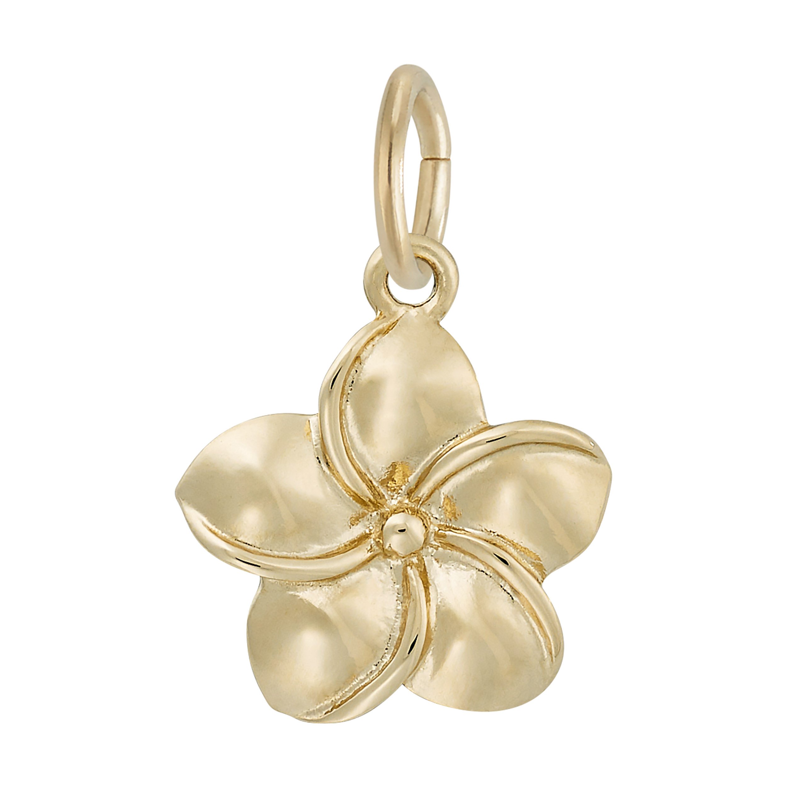 Plumeria Flower Charm - Image 1
