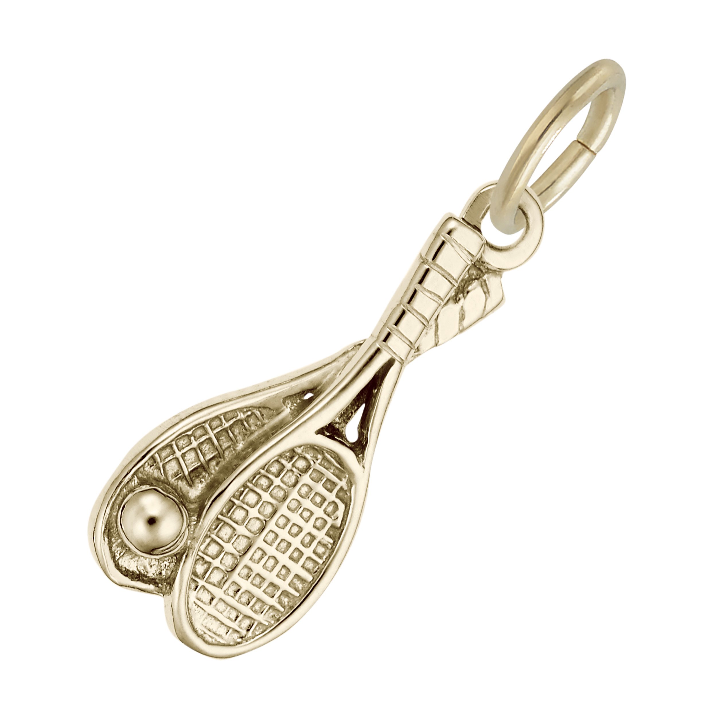 Tennis Racquet Pair Charm - Image 1