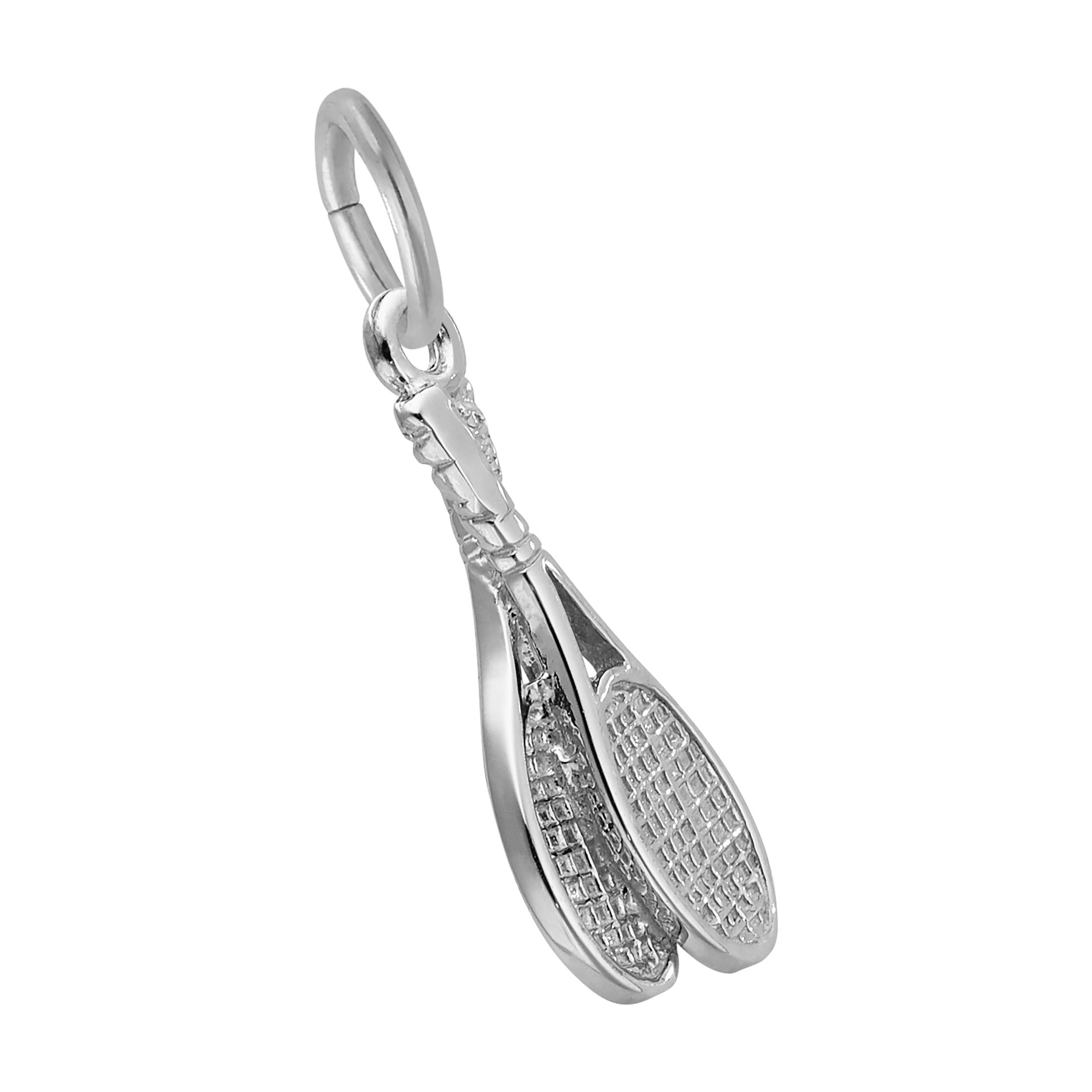 Tennis Racquet Pair Charm - Image 2