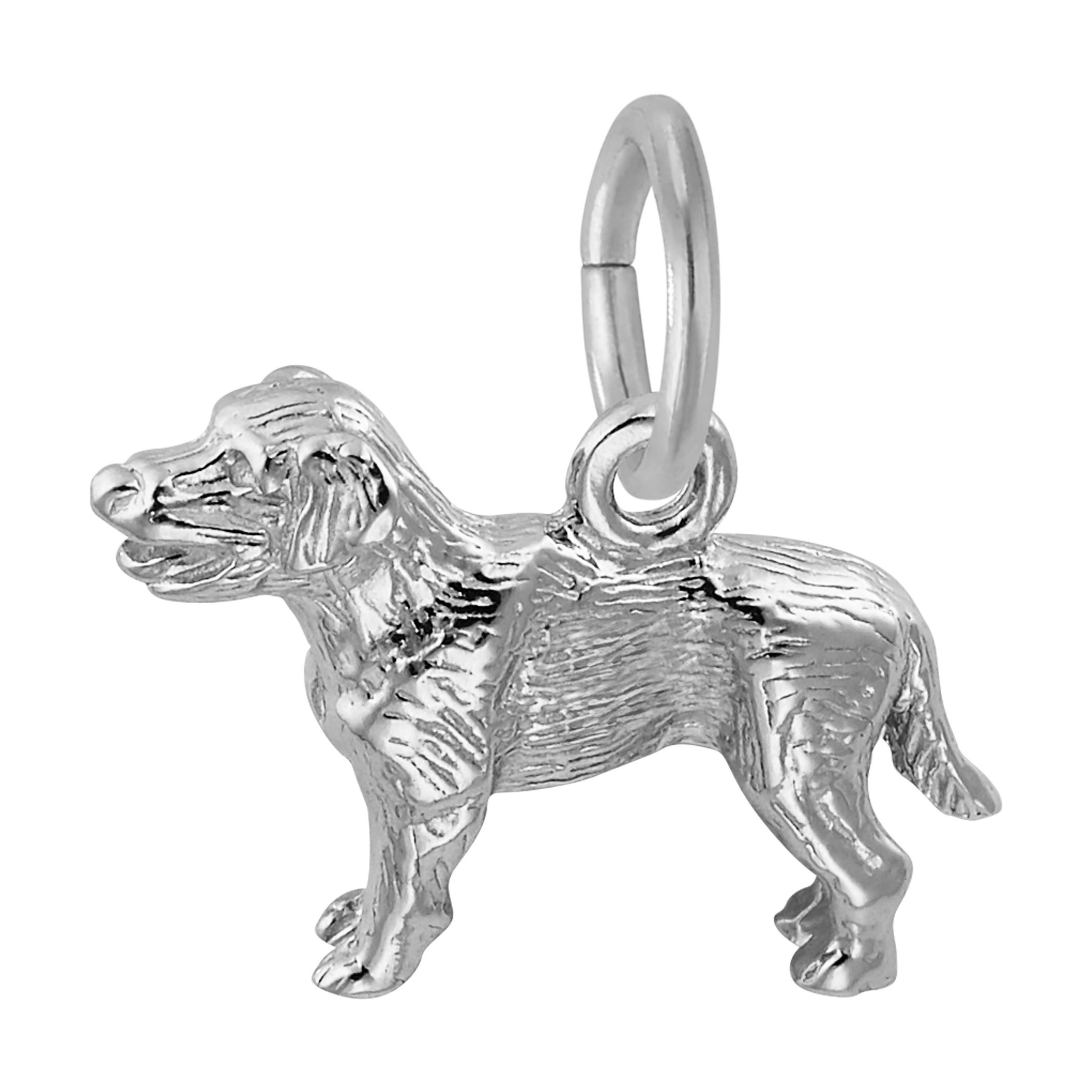 Small Labrador Retriever Dog Charm