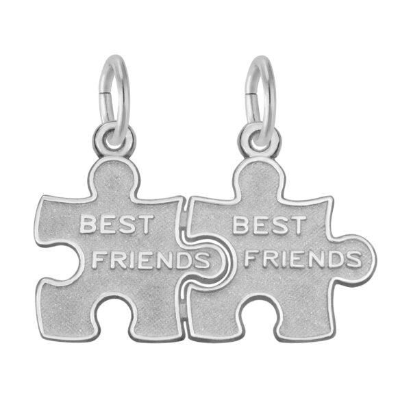 Best Friend Puzzle Pieces Charm