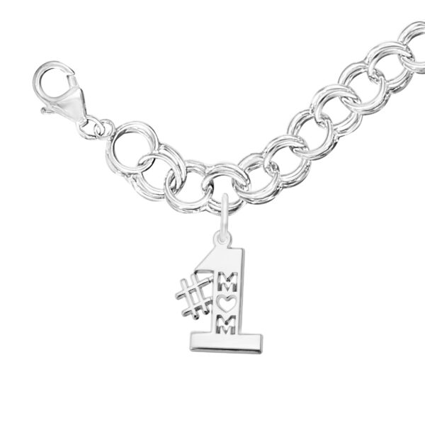 Number One Mom Bracelet Set