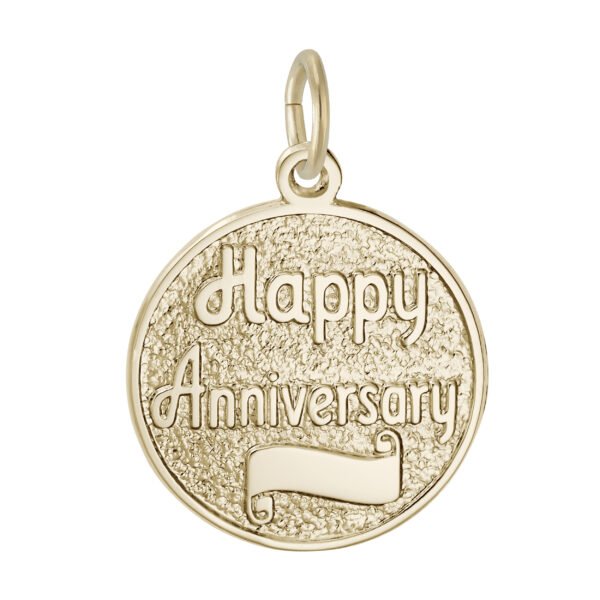 Happy Anniversary Disc Charm