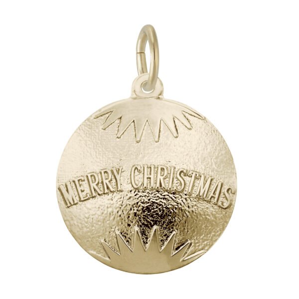 Merry Christmas Ornament Charm
