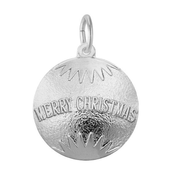 Merry Christmas Ornament Charm