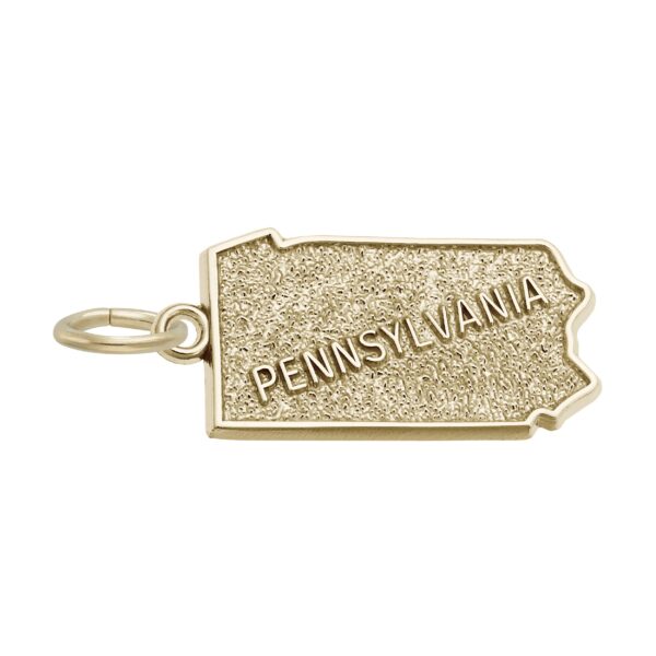 Pennsylvania Map Charm