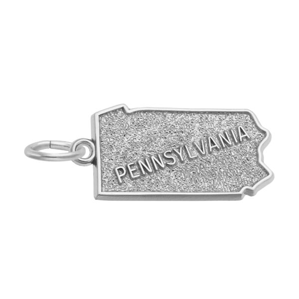 Pennsylvania Map Charm