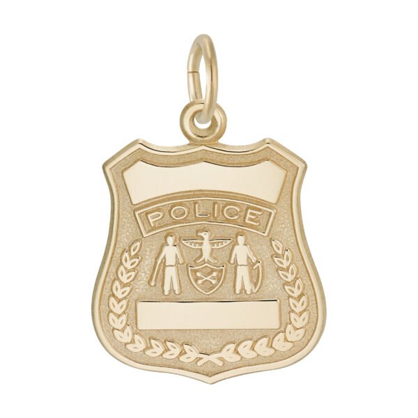 Police Badge Charm