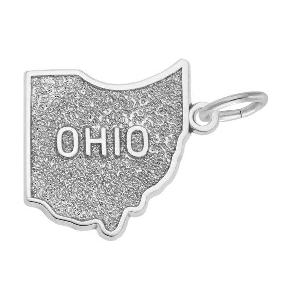 Ohio Map Charm