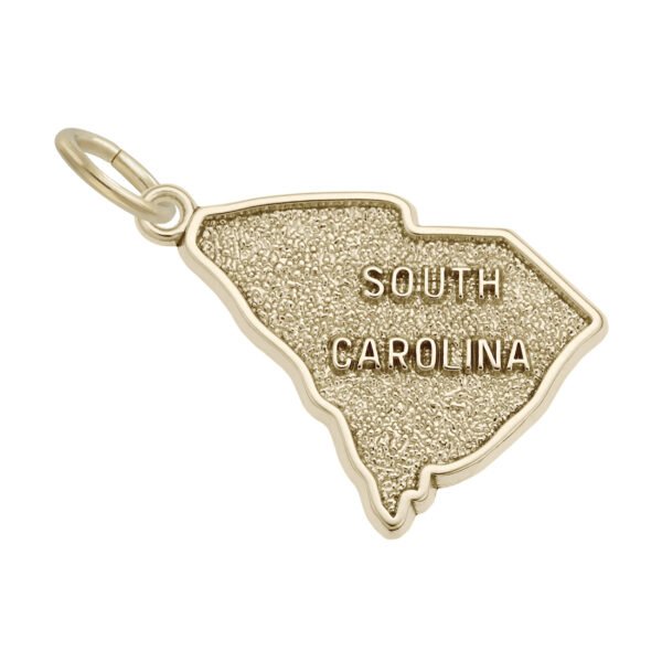 South Carolina Map Charm