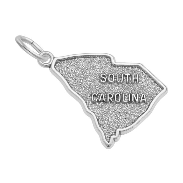 South Carolina Map Charm