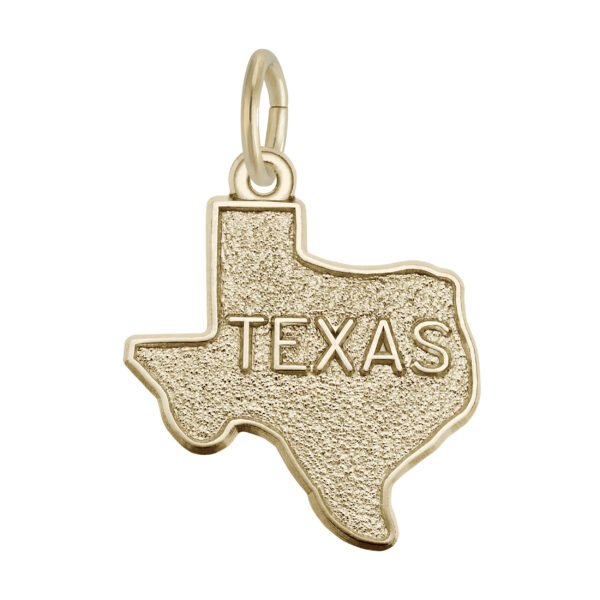 Texas Map Charm