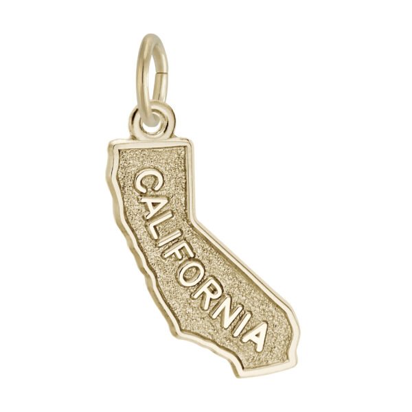 California Map Charm