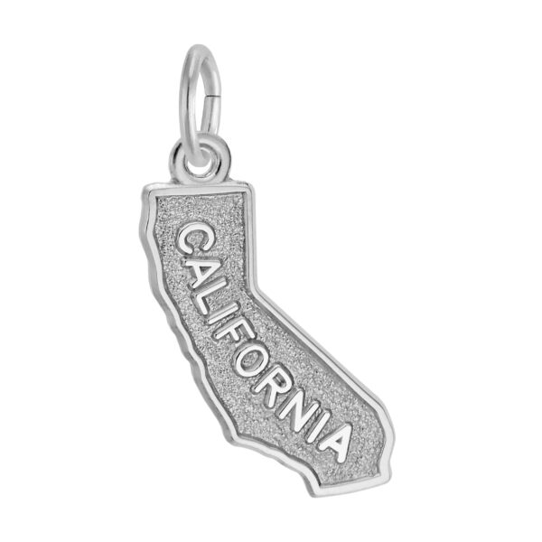 California Map Charm