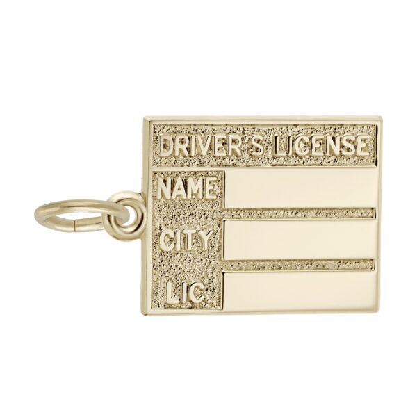 Drivers License Charm