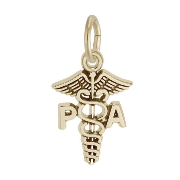 Physicians Assistant Caduceus Charm