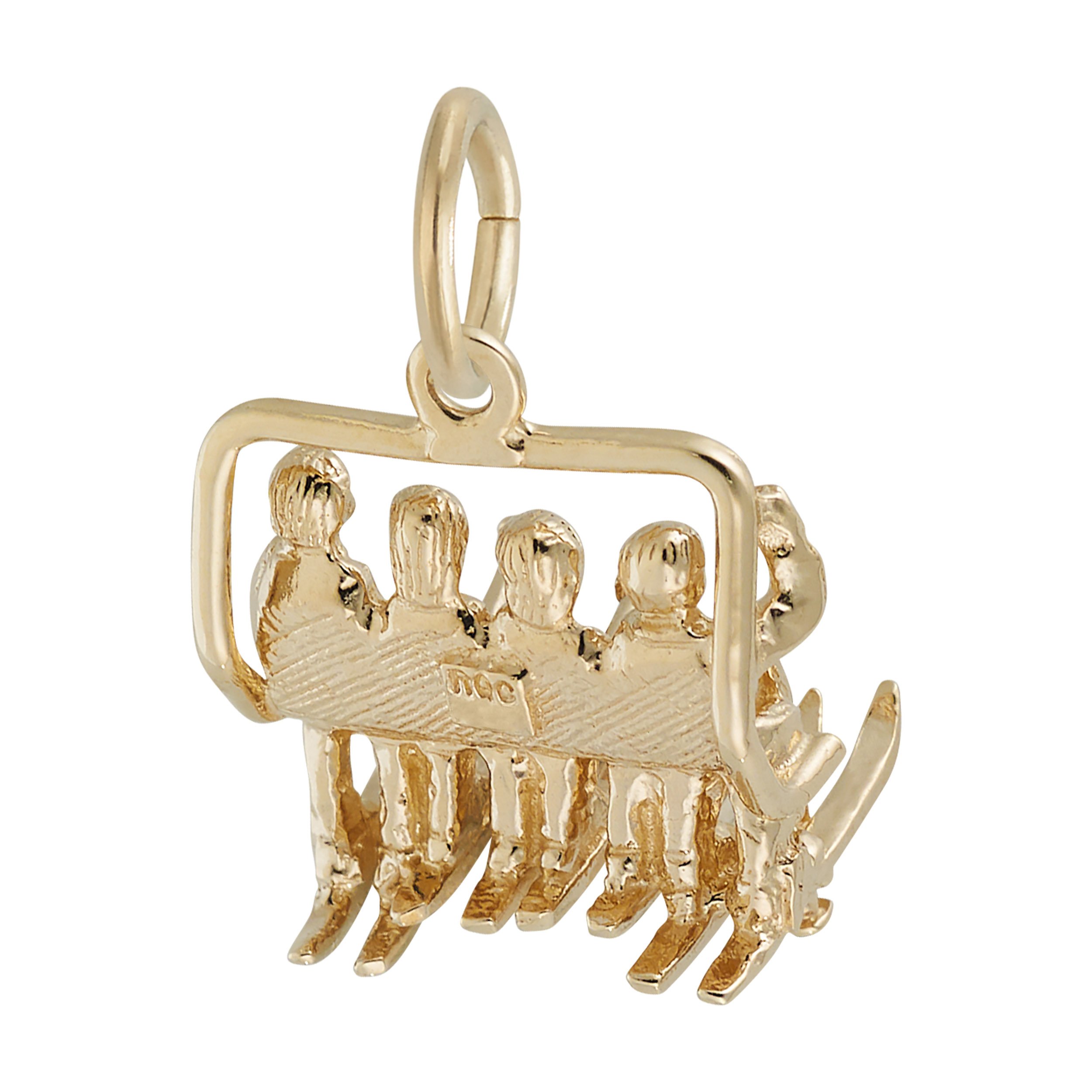 Quadchair Ski Lift Charm - Image 3