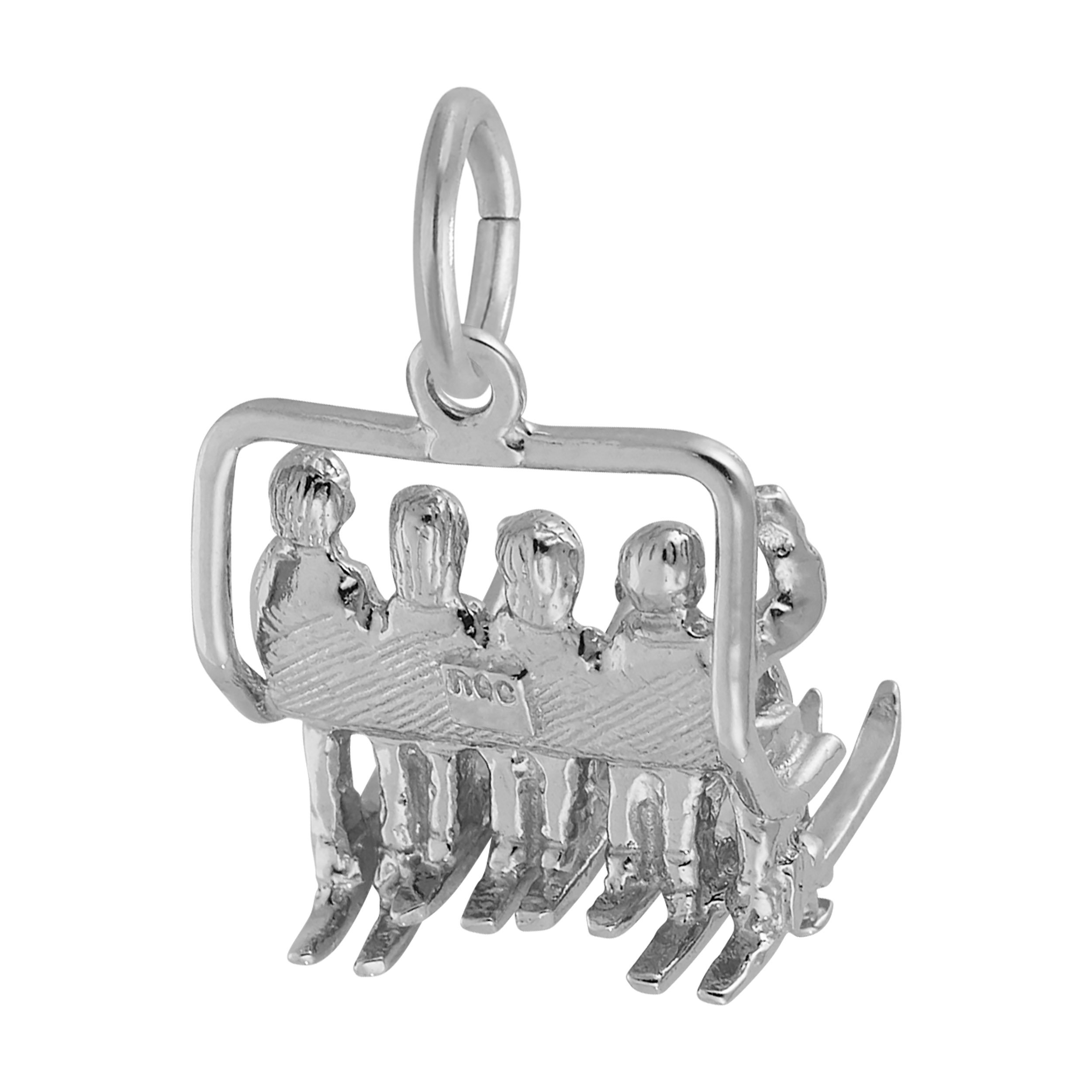 Quadchair Ski Lift Charm - Image 2