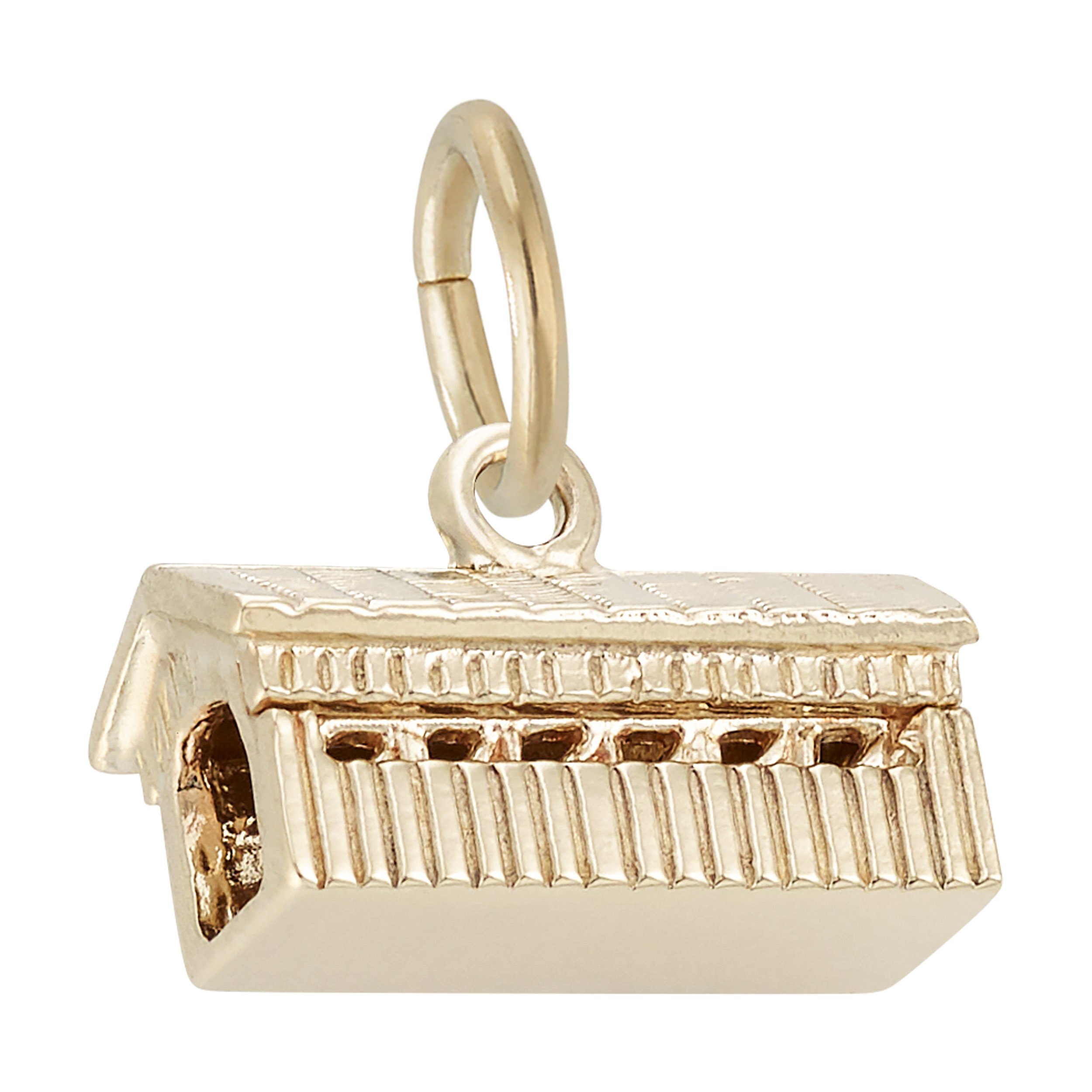 Small Covered Bridge Charm - Image 3