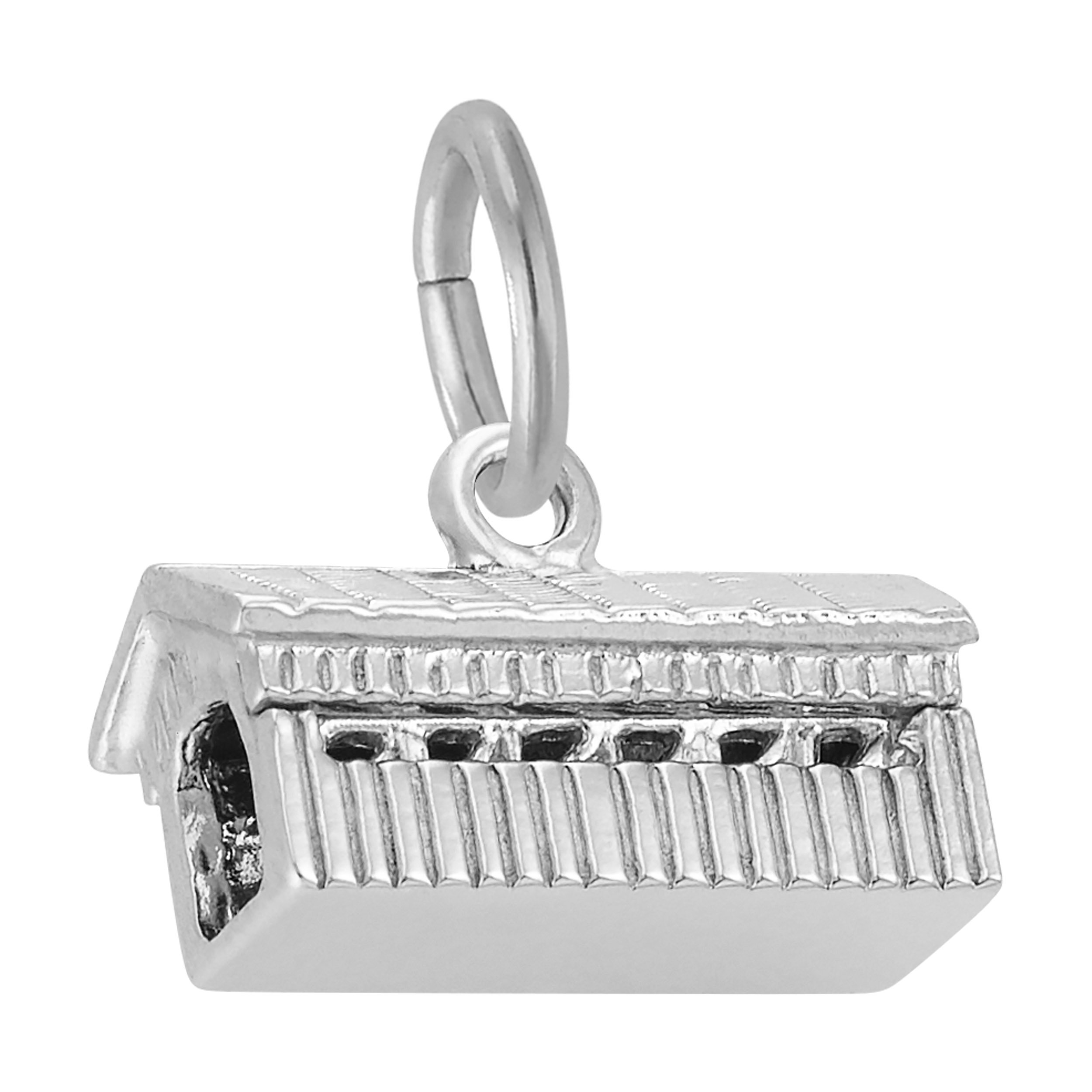 Small Covered Bridge Charm - Image 2