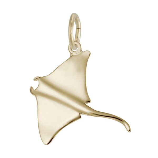 Small Manta Ray Charm