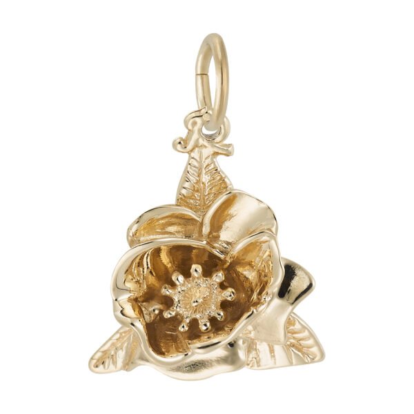 Magnolia Flower Charm