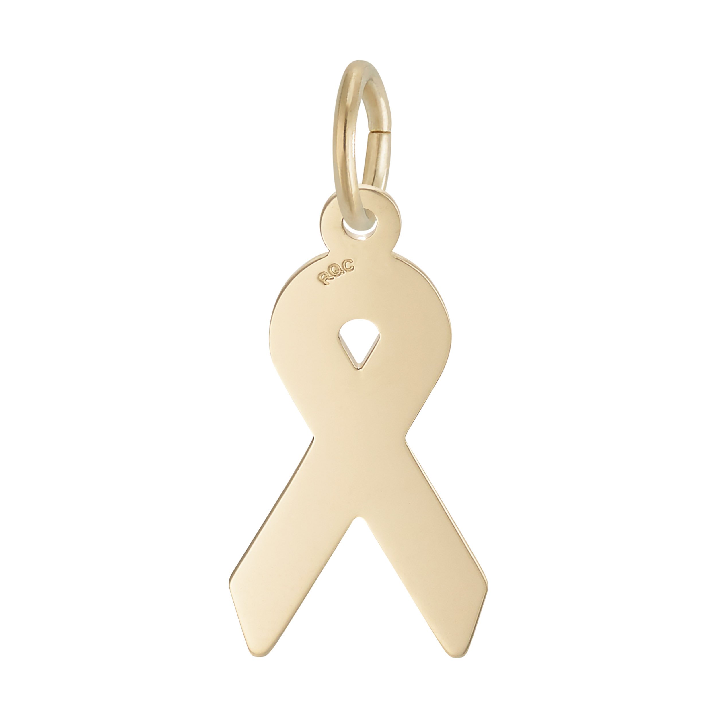 Breast Cancer Awareness Ribbon Charm - Image 3