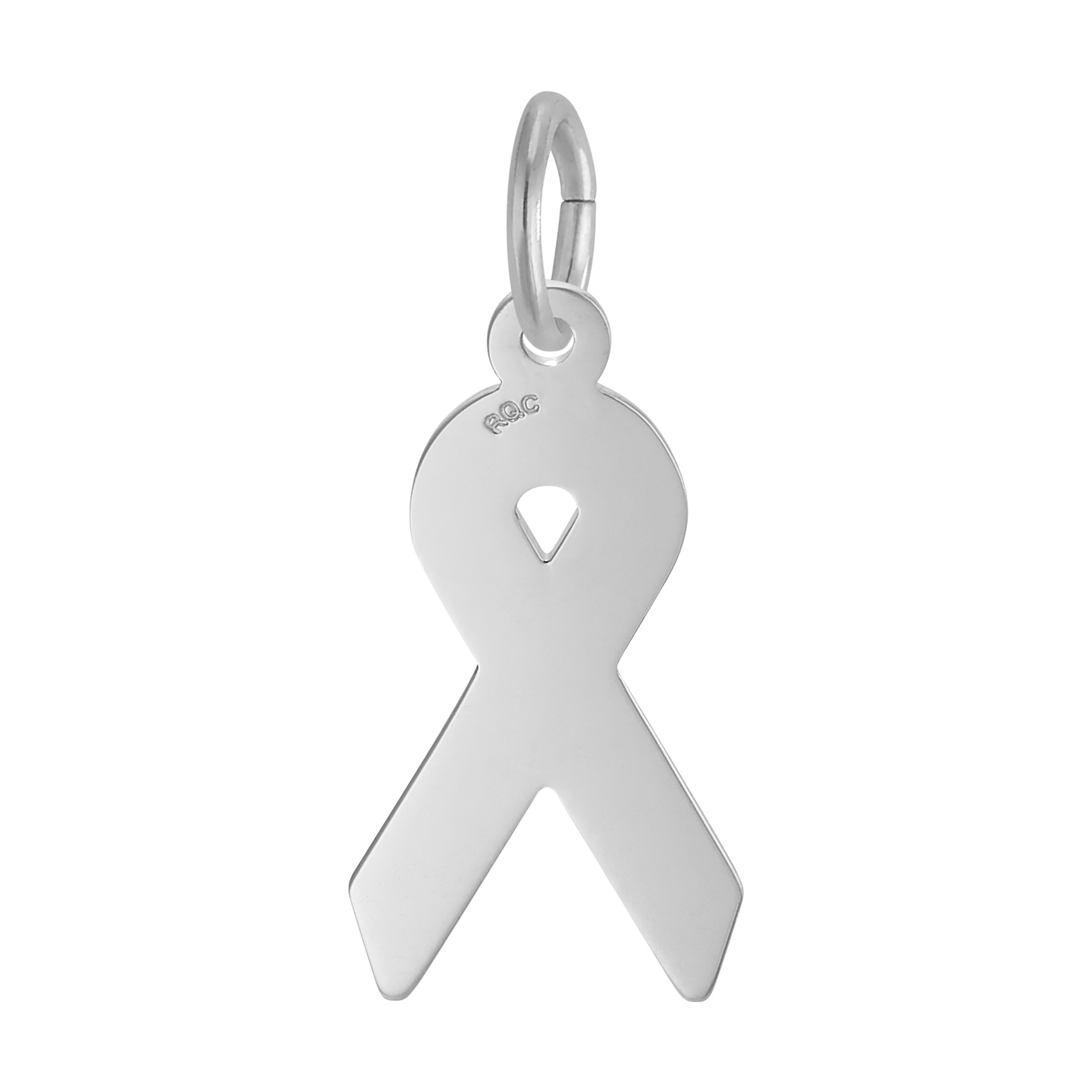 Breast Cancer Awareness Ribbon Charm - Image 2