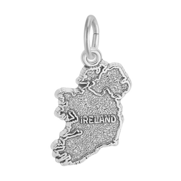 Ireland Map Charm