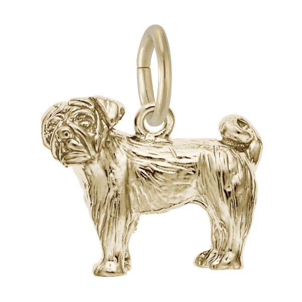 Pug Dog Charm