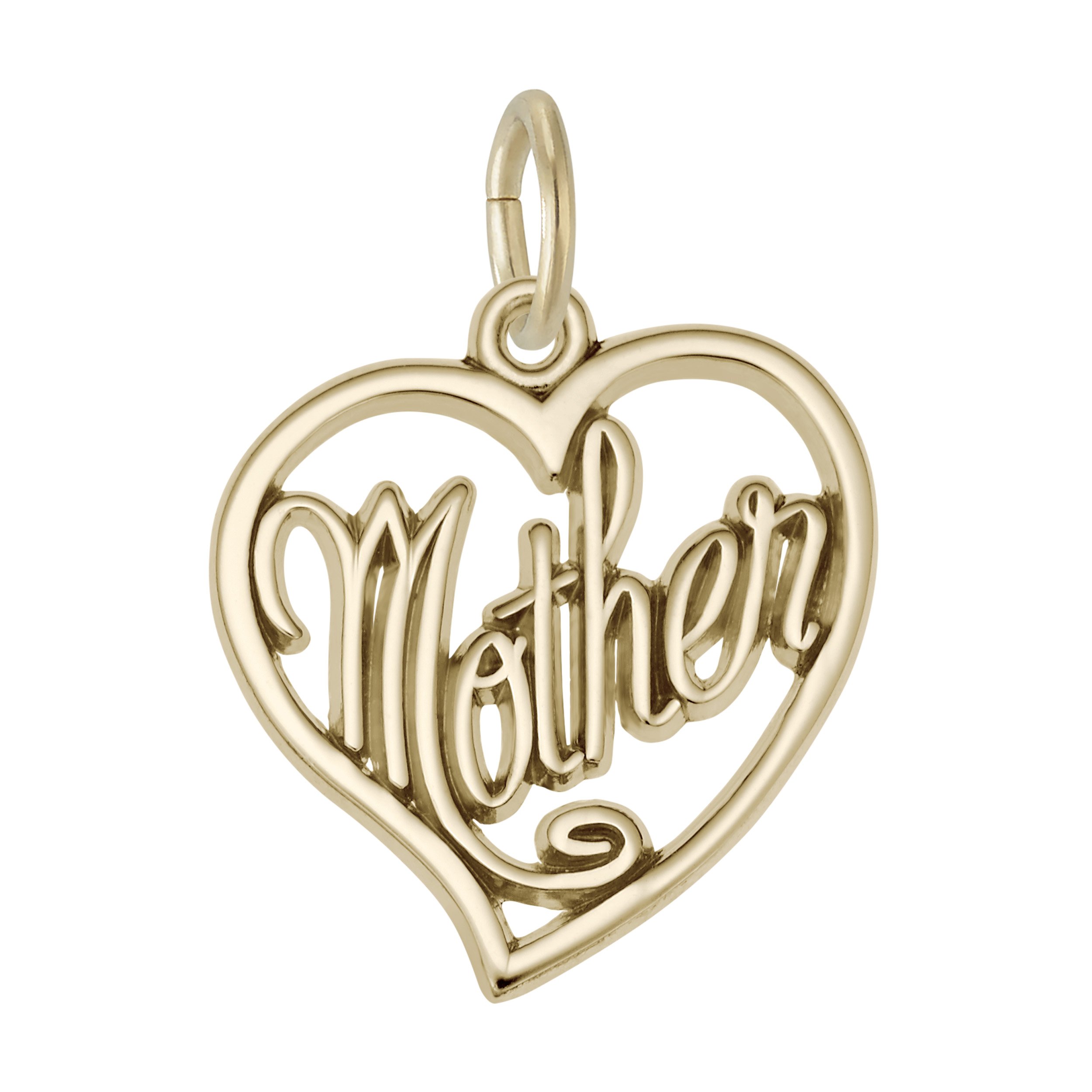 Mother Open Heart Charm - Image 1